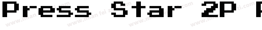 Press Star 2P Regular字体转换